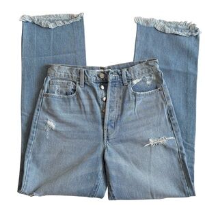 Cello Women's Straight Leg Jeans - Light Blue